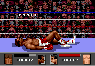 Greatest Heavyweights screenshot 5 for Sega Genesis